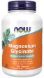 Now Foods, Magnesium Glycinate, 200mg Magnesio, 180 Tabletas veganas, Probado en Laboratorio, Vegetariano, Sin Gluten, Sin Soja, No GMO Embalaje Deteriorado (Cad: 28 02 2026) For Cheap