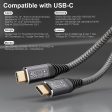 CAKOBLE Cable USB C a USB C 20 Gbps, USB 3.2 Gen2 × 2 Cable Tipo C, 100W 20V 5A Cable USB C Carga Rapida, 4K @ 60Hz Para Teléfonos Móviles, Tabletas, Concentradores, Monitores, Dispositivos USB C 0.5M Embalaje Deteriorado Fashion