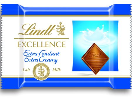 Caja de mini tabletas de chocolate con leche Lindt Mini Excellence, 200 tabletas individuales, chocolate cremoso, extrafino, delicado e intenso, 1,1kg For Cheap