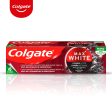 Colgate Max White Carbón Activado, Pasta de dientes Blanqueadora, Sonrisa Más Blanca, Pack 4x75ml Embalaje Deteriorado Online