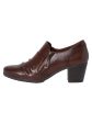 Zapatos Francesinos Jana Mujer Ancho H Tamaño 37 EU - Coñac Online