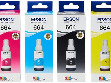 1X Botellas de Tinta Epson EcoTank - Multicolor (Negro) Embalaje Deteriorado Supply