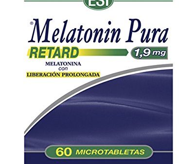 MELATONIN RETARD PURA 1,9 MG 60 TABLETAS Embalaje Deteriorado Hot on Sale