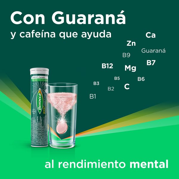 Berocca Boost Complemento Alimenticio para Rendimiento Mental y Físico, 15 Comprimidos Efervescentes Embalaje Deteriorado Supply