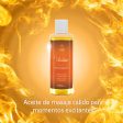 Aceite de masaje cálido y afrodisíaco Vibratissimo Hot Moments, 100 ml Embalaje Deteriorado Fashion