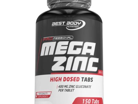 Mejor Nutrición Corporal Mega Zinc 150 Tabletas - Suplemento Mineral Esencial Cheap