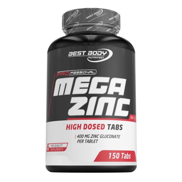 Mejor Nutrición Corporal Mega Zinc 150 Tabletas - Suplemento Mineral Esencial Cheap