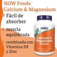 Now Foods, Calcium & Magnesium Softgels, 240 Cápsulas blandas, Probadas en Laboratorio, Vitamina D3, Zinc, Sin Gluten Embalaje Deteriorado For Cheap