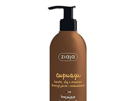 Ziaja - CUPUACU - LOCIÓN CORPORAL HIDRATANTE Y BRONZANTE - 300ml (Cad: 31 10 2025) (Dosificador Roto) Online Sale