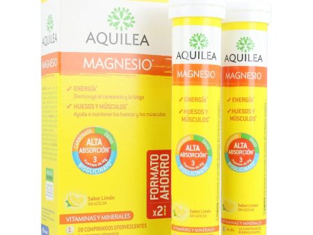 Aquilea Magnesio 28 tabletas efervescentes Embalaje Deteriorado (Cad: 31 03 2024) For Discount