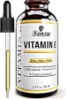 Aceite de Vitamina E Liquida para Cuidado Facial, 100% Natural a Base de Plantas Vitamin E Oil para el Cabello y el Cuerpo Embalaje Deteriorado Sale