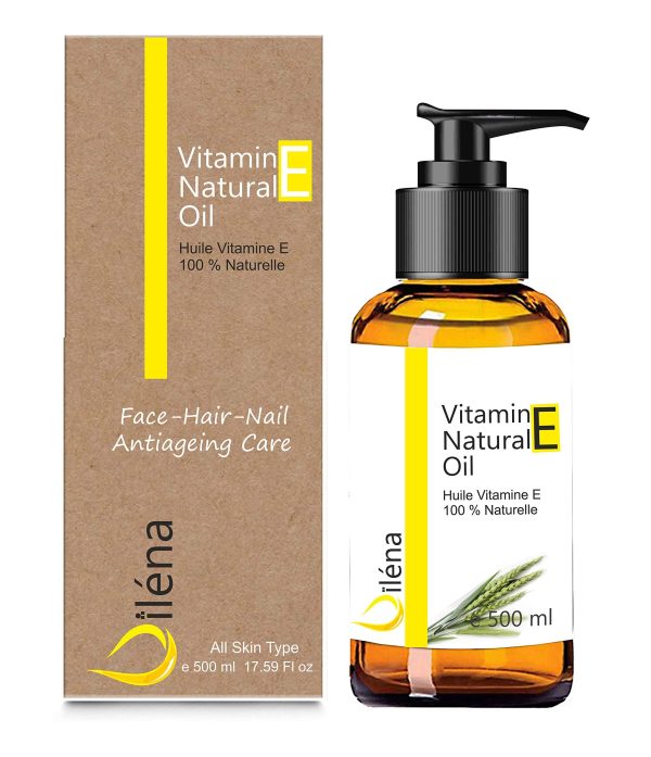 Aceite de Vitamina E Serum Antienvejecimiento Facial y Corporal - 500 ml Embalaje Deteriorado Cheap