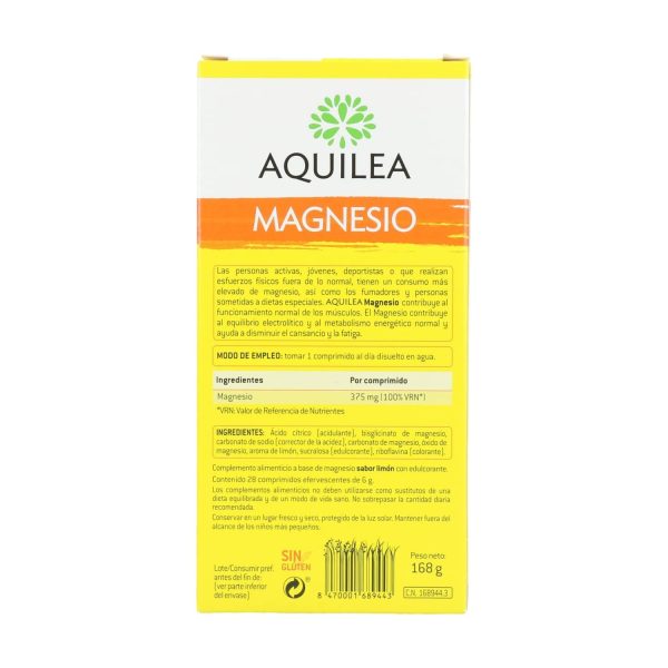 Aquilea Magnesio 28 tabletas efervescentes Embalaje Deteriorado (Cad: 31 03 2024) For Discount