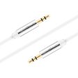 Cable de Audio Sentivus - Conectores de 3,5 mm - 2,00 m - Blanco Embalaje Deteriorado Sale