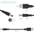 Cable de alimentación USB a DC 5 V con 10 convertidores Embalaje Deteriorado Cheap