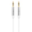 Cable de Audio Sentivus - Conectores de 3,5 mm - 2,00 m - Blanco Embalaje Deteriorado Sale