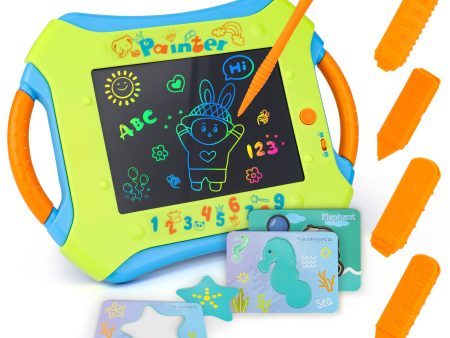 Tableta de Escritura LCD AmyBenton, Pizarra Magnética Borrable y Reutilizable para Niños de 2 a 7 Años Online Hot Sale