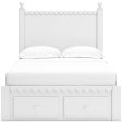 Signature Design by Ashley Mollviney Full Panel Bed with Storage B2540-87 B2540-84S B2540-86 Discount