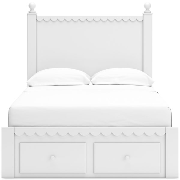 Signature Design by Ashley Mollviney Full Panel Bed with Storage B2540-87 B2540-84S B2540-86 Discount