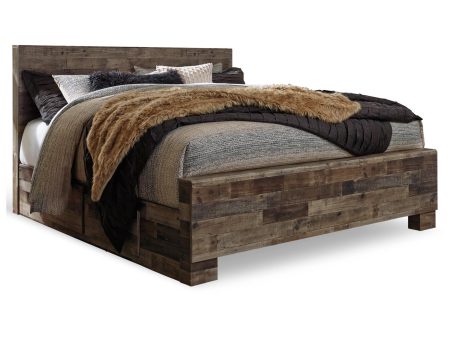 Signature Design by Ashley Derekson King Panel Bed with Storage B100-14 B200-56 B200-58 B200-60 B200-60 Online Hot Sale