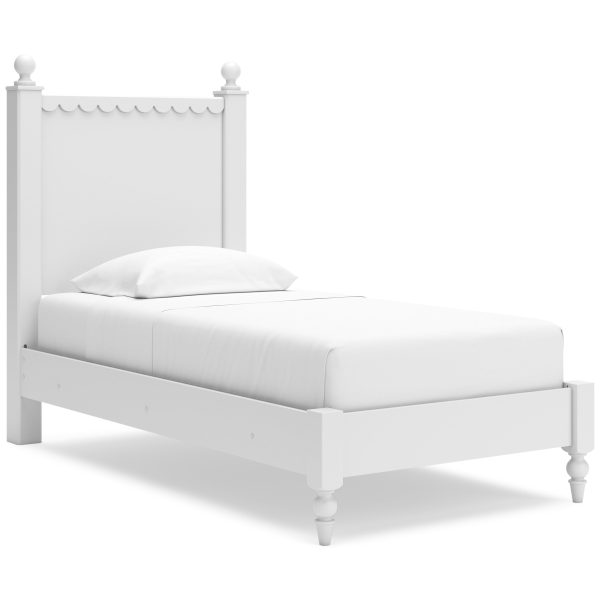 Signature Design by Ashley Mollviney Twin Panel Bed B2540-53 B2540-52 Supply