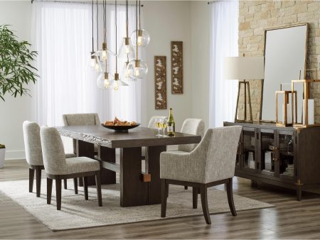 Signature Design by Ashley Burkhaus D984 7 pc Dining Set on Sale