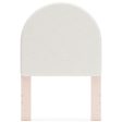 Signature Design by Ashley Wistenpine B1323-53 Twin Upholstered Round Headboard For Discount