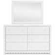 Signature Design by Ashley Mollviney 6-Drawer Dresser with Mirror B2540-31 B2540-36 Online