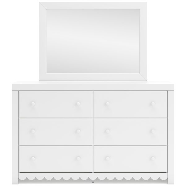 Signature Design by Ashley Mollviney 6-Drawer Dresser with Mirror B2540-31 B2540-36 Online