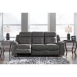 Signature Design by Ashley Jesolo Reclining Fabric Sofa 8670588C For Sale