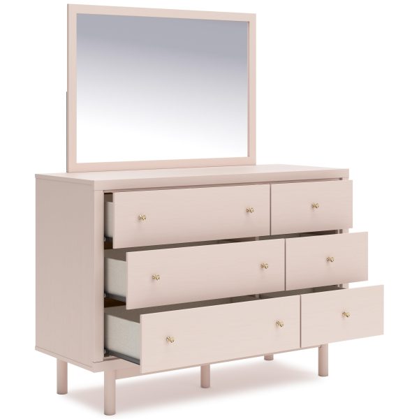 Signature Design by Ashley Wistenpine 6-Drawer Dresser with Mirror B1323-221 B1323-36 Online