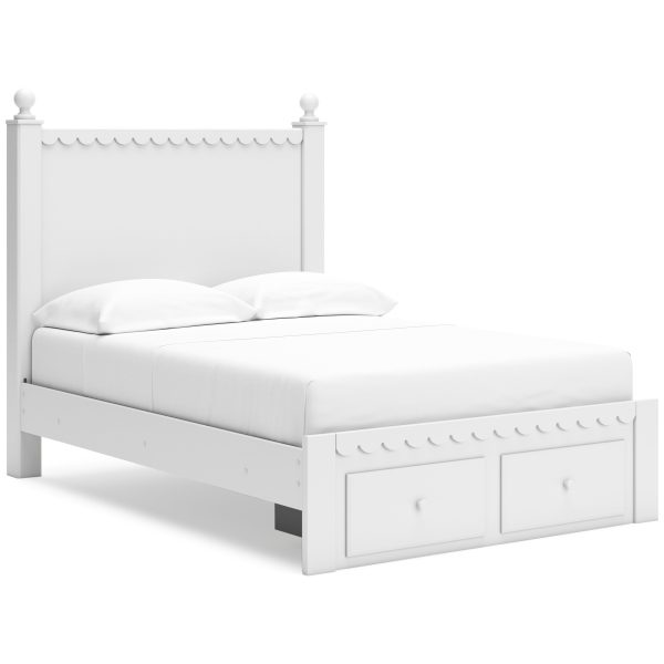 Signature Design by Ashley Mollviney Full Panel Bed with Storage B2540-87 B2540-84S B2540-86 Discount