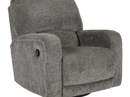 Signature Design by Ashley Wittlich Swivel Glider Fabric Recliner 5690161C Sale