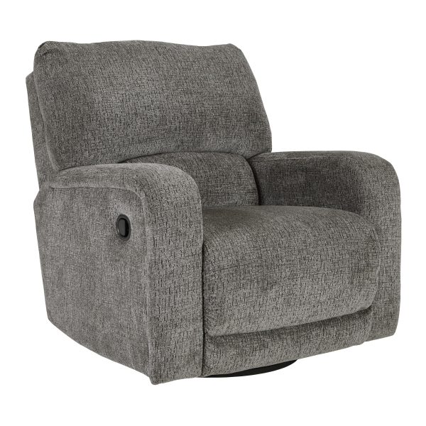 Signature Design by Ashley Wittlich Swivel Glider Fabric Recliner 5690161C Sale