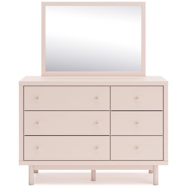 Signature Design by Ashley Wistenpine 6-Drawer Dresser with Mirror B1323-221 B1323-36 Online