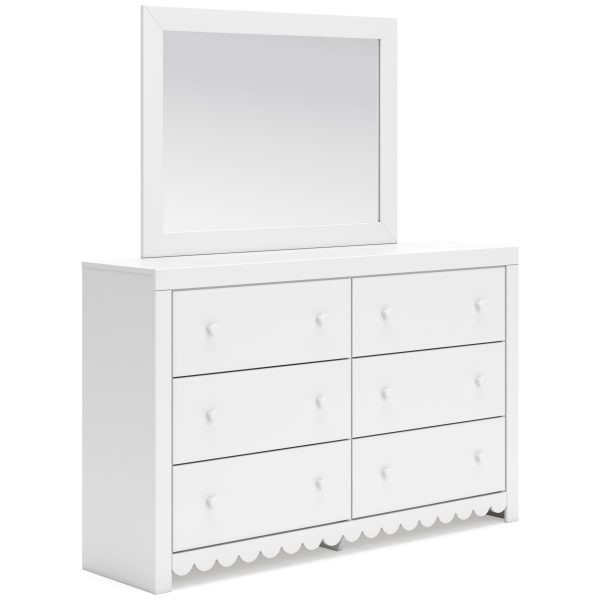 Signature Design by Ashley Mollviney 6-Drawer Dresser with Mirror B2540-31 B2540-36 Online